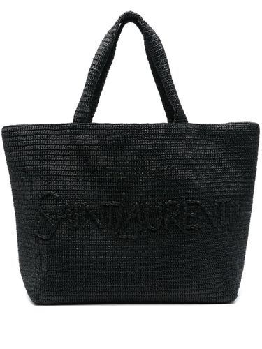 Saint Laurent Raffia Tote Bag - Saint Laurent - Modalova