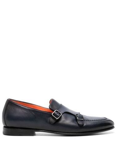 Santoni Leather Shoe - Santoni - Modalova