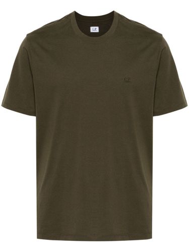 Cotton T-Shirt With Logo - C.P. COMPANY - Modalova