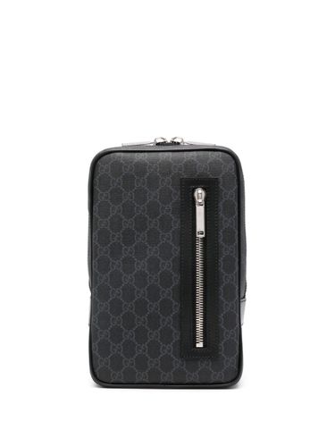 Gucci Leather Clutch Bag With Logo - Gucci - Modalova