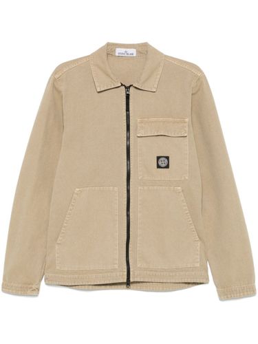 Stone Island Shirt With Logo - Stone Island - Modalova