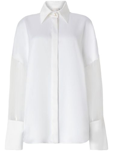 Genny Satin Shirt - Genny - Modalova