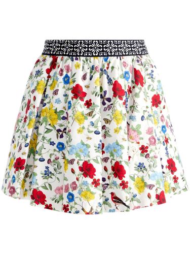 Haven Lin And Cotton Mini Skirt - ALICE+OLIVIA - Modalova