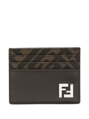 Fendi Squared Ff Card Holder - Fendi - Modalova