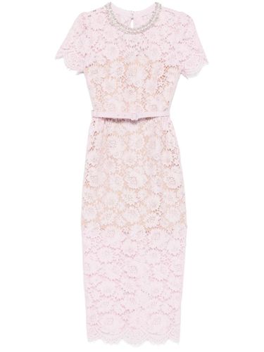 SELF PORTRAIT Lace Midi Dress - SELF PORTRAIT - Modalova