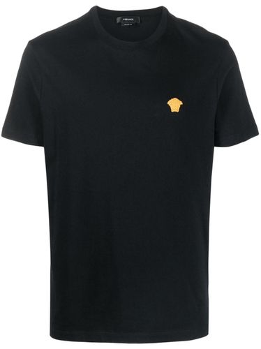 Versace Logo Cotton T-Shirt - Versace - Modalova