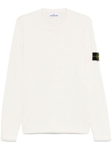 Stone Island Logo Crewneck Sweater - Stone Island - Modalova