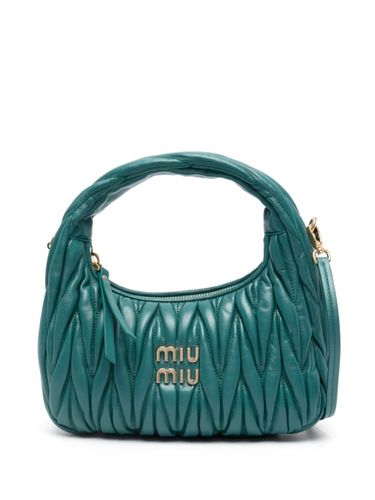 Miu Miu Wander Leather Hobo Bag - Miu Miu - Modalova