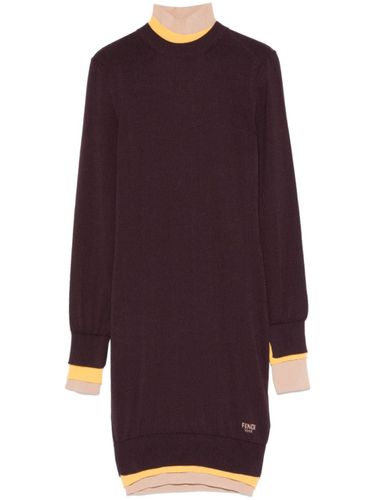 Fendi Wool Knitted Dress - Fendi - Modalova