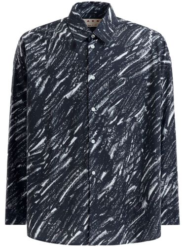 Marni Printed Cotton Shirt - Marni - Modalova