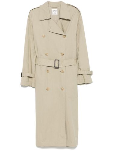 TOTEME Cotton Blend Trench Coat - TOTEME - Modalova