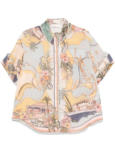 Zimmermann Tallow Printed Shirt - Zimmermann - Modalova