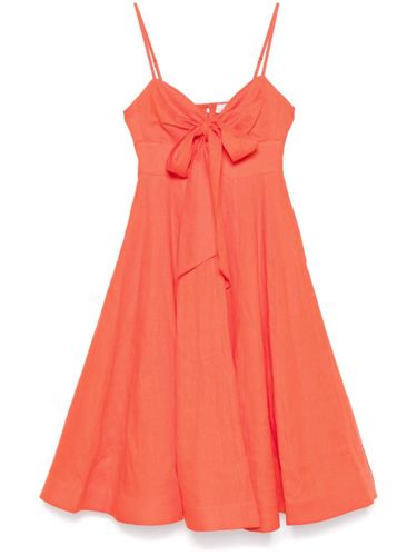 Zimmermann Crush Linen Midi Dress - Zimmermann - Modalova