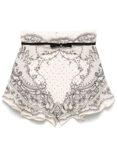 Zimmermann Crush Silk Blend Shorts - Zimmermann - Modalova