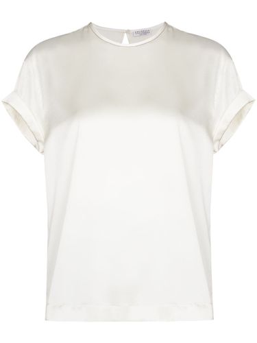 Brunello Cucinelli Silk Top - Brunello Cucinelli - Modalova