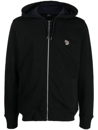 Zebra Logo Cotton Hoodie - PS PAUL SMITH - Modalova