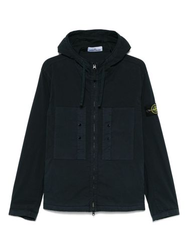 Logo Cotton Blouson Jacket - Stone Island - Modalova