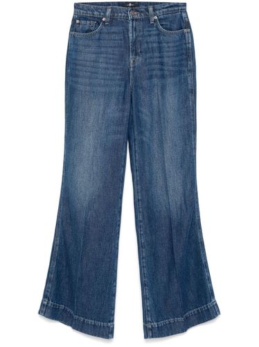 Flared Leg Denim Jeans - 7 FOR ALL MANKIND - Modalova