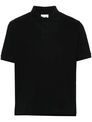 Logo Cotton Polo Shirt - Saint Laurent - Modalova