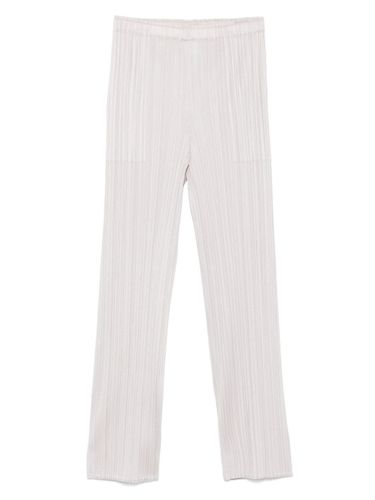 Pleated Trousers - PLEATS PLEASE ISSEY MIYAKE - Modalova