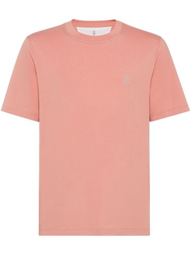 Logo Cotton T-Shirt - Brunello Cucinelli - Modalova