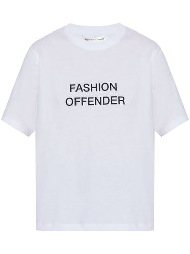 Fashion Offender Cotton T-Shirt - Victoria Beckham - Modalova