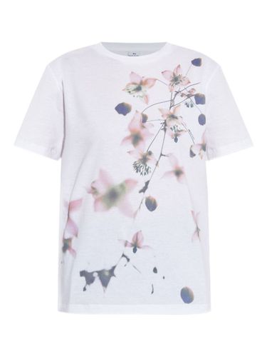 Flora Spray Cotton T-Shirt - PS PAUL SMITH - Modalova