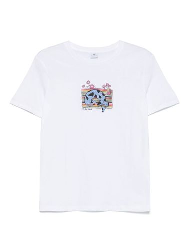 Dog Hug Cotton T-Shirt - PS PAUL SMITH - Modalova