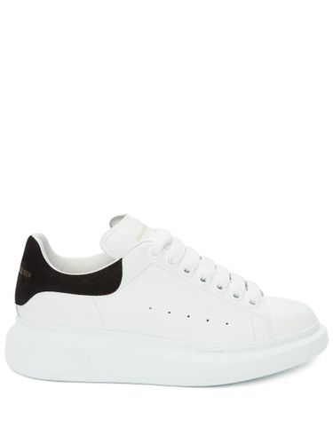 Oversize Leather Sneakers - Alexander McQueen - Modalova