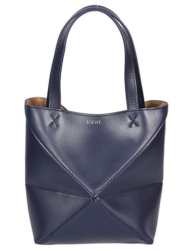 Loewe Puzzle Fold Mini Leather Tote - Loewe - Modalova