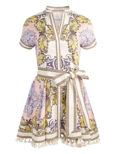 ALICE+OLIVIA Lucy Cotton Mini Dress - ALICE+OLIVIA - Modalova