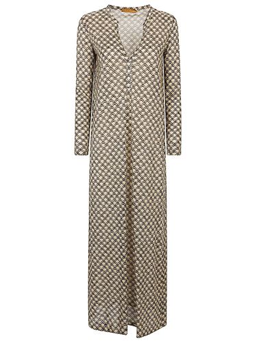 SIYU Printed Long Dress - SIYU - Modalova