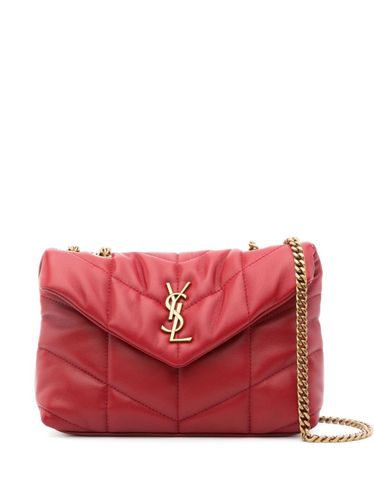 Puffer Toy Leather Shoulder Bag - Saint Laurent - Modalova
