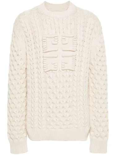 Logo Cotton Crewneck Sweater - Givenchy - Modalova