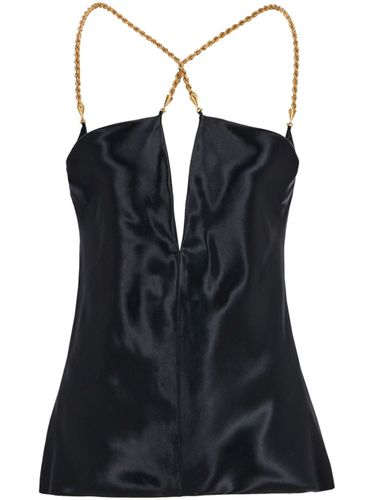 Ferragamo Satin Sleeveless Top - Ferragamo - Modalova