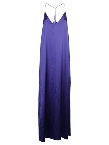 Athena Long Silk Dress - THE NINA STUDIO - Modalova
