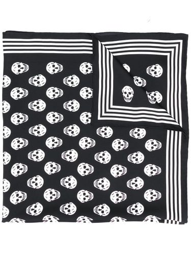 Alexander McQueen Skull Silk Scarf - Alexander McQueen - Modalova