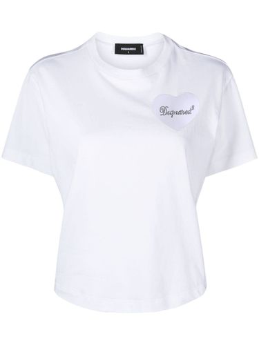 Dsquared2 Boxy-Fit Cotton T-Shirt - Dsquared2 - Modalova