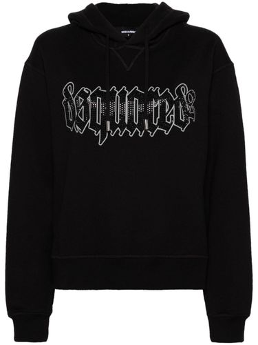 Dsquared2 Logo Cotton Hoodie - Dsquared2 - Modalova