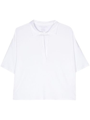 Oversized Viscose Polo Shirt - Majestic - Modalova