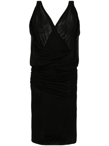 Saint Laurent V-Necked Mini Dress - Saint Laurent - Modalova