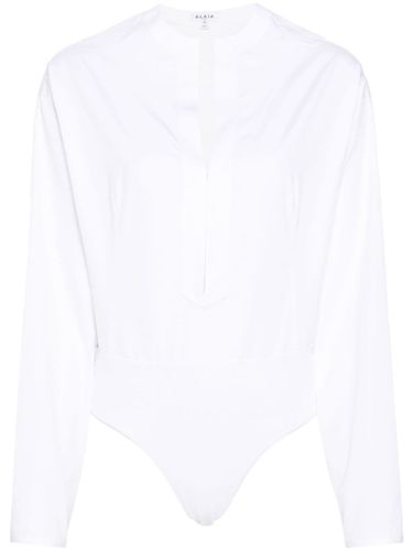 Alaïa Cotton Bodysuit Shirt - Alaïa - Modalova