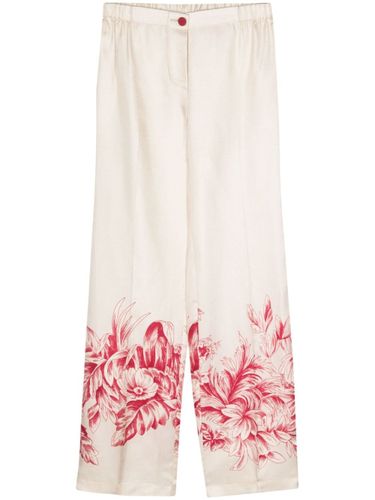 Printed Silk Trousers - FOR RESTLESS SLEEPERS - Modalova
