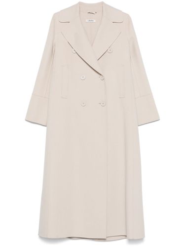 Wool Double-Breasted Coat - S Max Mara - Modalova