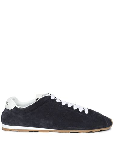 Plume Suede Leather Sneakers - Miu Miu - Modalova