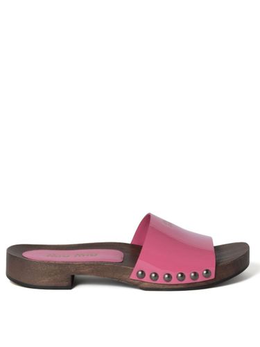Miu Miu Clog Sandals - Miu Miu - Modalova