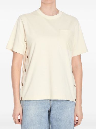 Moncler Logo Cotton T-Shirt - Moncler - Modalova