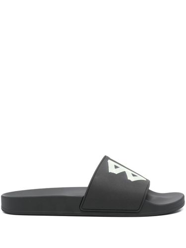 Balenciaga Logo Pool Slides - Balenciaga - Modalova