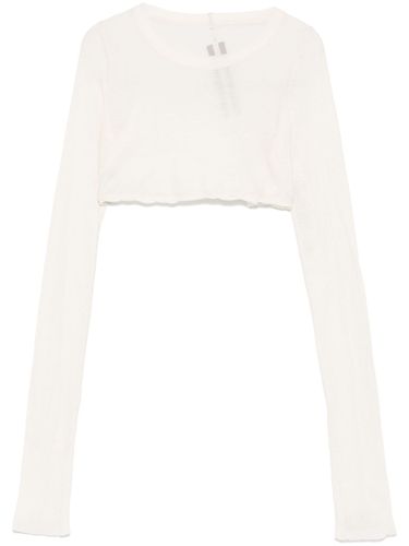 Rick Owens Cotton Cropped Top - Rick Owens - Modalova