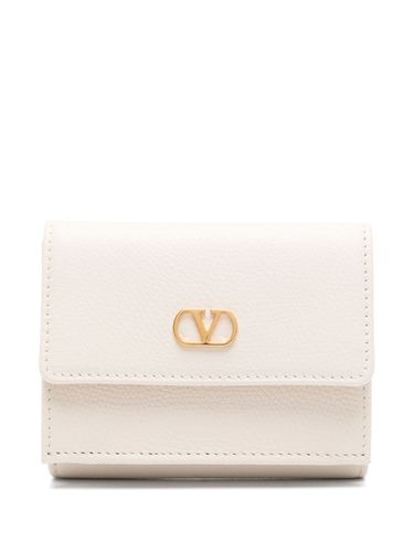Vlogo Signature Leather Wallet - Valentino Garavani - Modalova